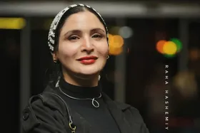 (عکس) نورا هاشمی در حاشیه نمایش کازابلانکا