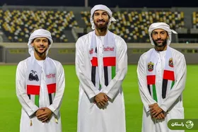  ویدئو | رقص مهدی قائدی، شهریار مغانلو و سامان قدوس با لباس عربی