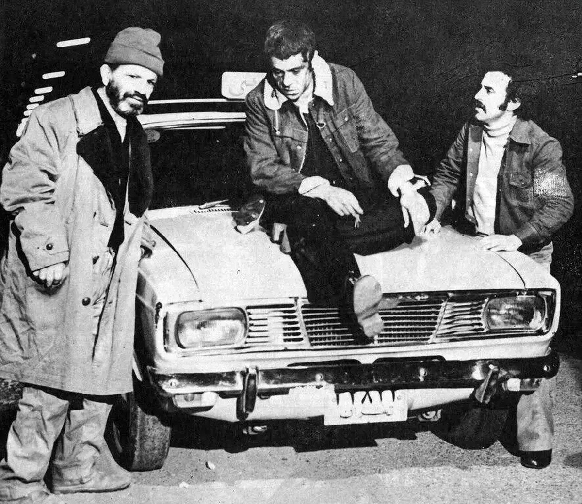 سال 54؛ بهروز وثوقی در 38 سالگی و در کنار «رضا کرم رضایی»