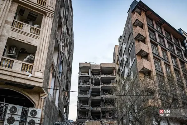 حمله هوایی به مناطق مسکونی در محمدشهر کرج