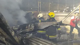 سقوط بالگرد ارتش در اصفهان؛ ۴ نفر به شهادت رسیدند + تصاویر