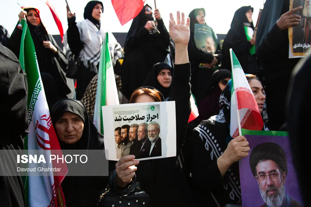 مراسم تشییع علی لاریجانی