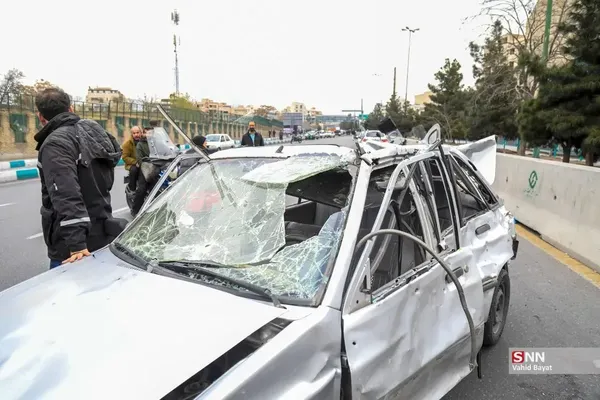 حمله موشکی به اتوبان شهید باقری تهران
