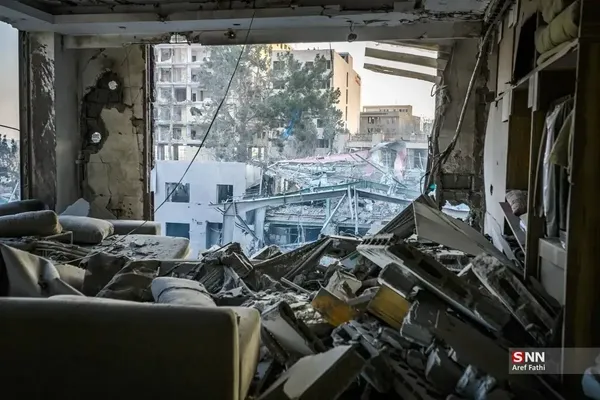 حمله هوایی به مناطق مسکونی در محمدشهر کرج