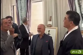 (ویدئو) همخوانی «جان مریم» توسط سفیر کره جنوبی با فاضل جمشیدی