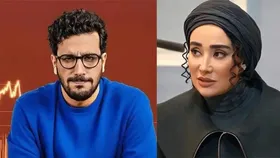 (ویدئو) تصاویر وایرال شده از برخورد گرم بازیگران در پشت صحنه یک تئاتر