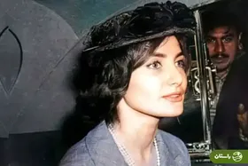 (عکس) تونل زمان؛ شهناز پهلوی در ۴ سالگی پشت فرمان ماشین لوکس؛ سال ۱۳۲۶