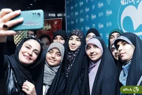 تصاویر | استقبال پرشور قمی‌ها از مریلا زارعی در اکران موسی کلیم‌الله