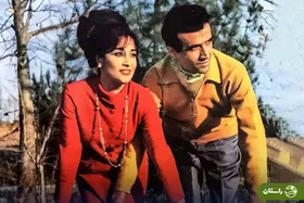 عکس| تونل زمان؛ ژست عاشقانه «پرویز یاحقی در کنار همسرش حمیرا»؛ سال ۱۳۴۹