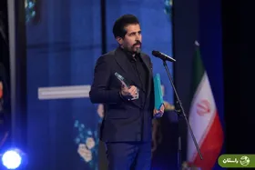 ویدئو | سخنرانی اعتراضی تهیه‌کننده فیلم «رها» در جشنواره فجر: آقای وزیر «قاتل و وحشی» را اکران کنید