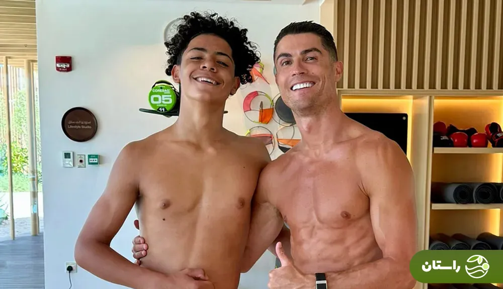 پسر بزرگ کریستیانو رونالدو