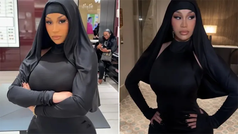 کاردی بی رپر آمریکایی در عربستان