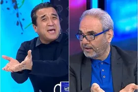 ویدئو | شوخی خداداد عزیزی با صحبت‌های جواد خیابانی روی آنتن زنده