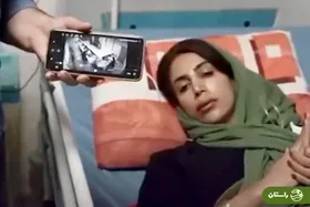 ویدئو |‌ آخرین وضعیت خانمی که موج انفجار حادثه بندرعباس پرتابش کرد