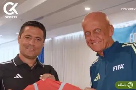 ویدئو | لحظه اعلام فغانی به عنوان داور فینال جام باشگاه‌های جهان توسط کولینا