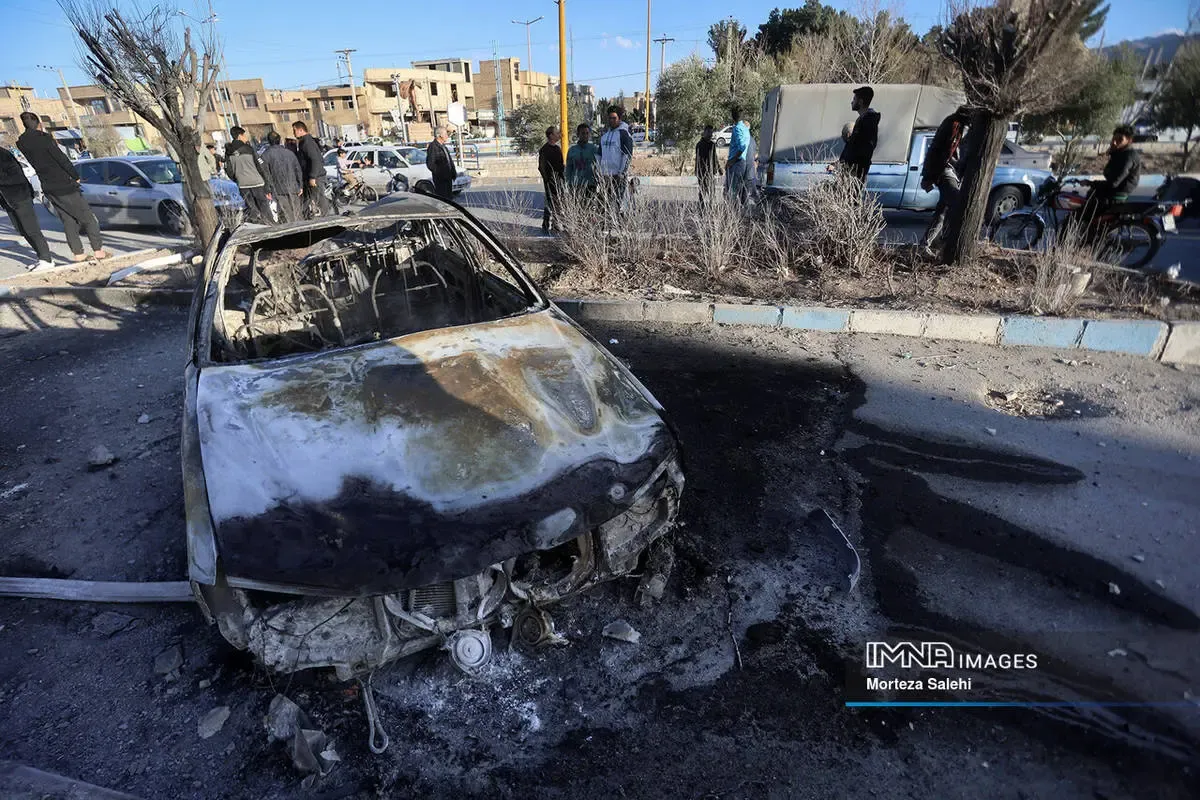 تصاویری از حملات هوایی به یک روستا