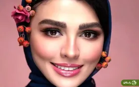 خانم بازیگر وضعیت سفید با استایل جذاب در یک مهمانی چای لندنی