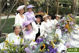 عکس | مهمانی عجیب در شمال تهران با تم عصرانه انگلیسی