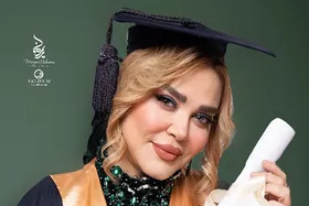 (ویدئو) بهاره رهنما مدرک دکترا گرفت