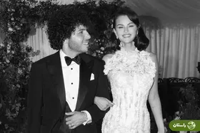 (عکس) لباس چهارم عروسی سلنا گومز فاش شد! کت کوتاه جذاب سفید!