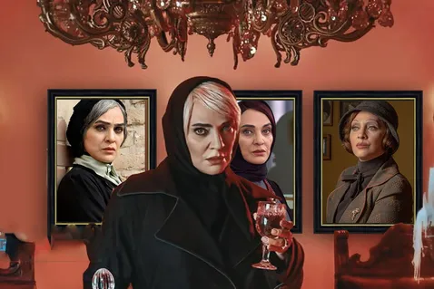 استایل جدید رویا نونهالی در کنار همسرش