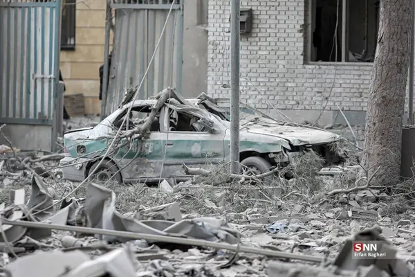 خسارات حمله به خیابان مطهری