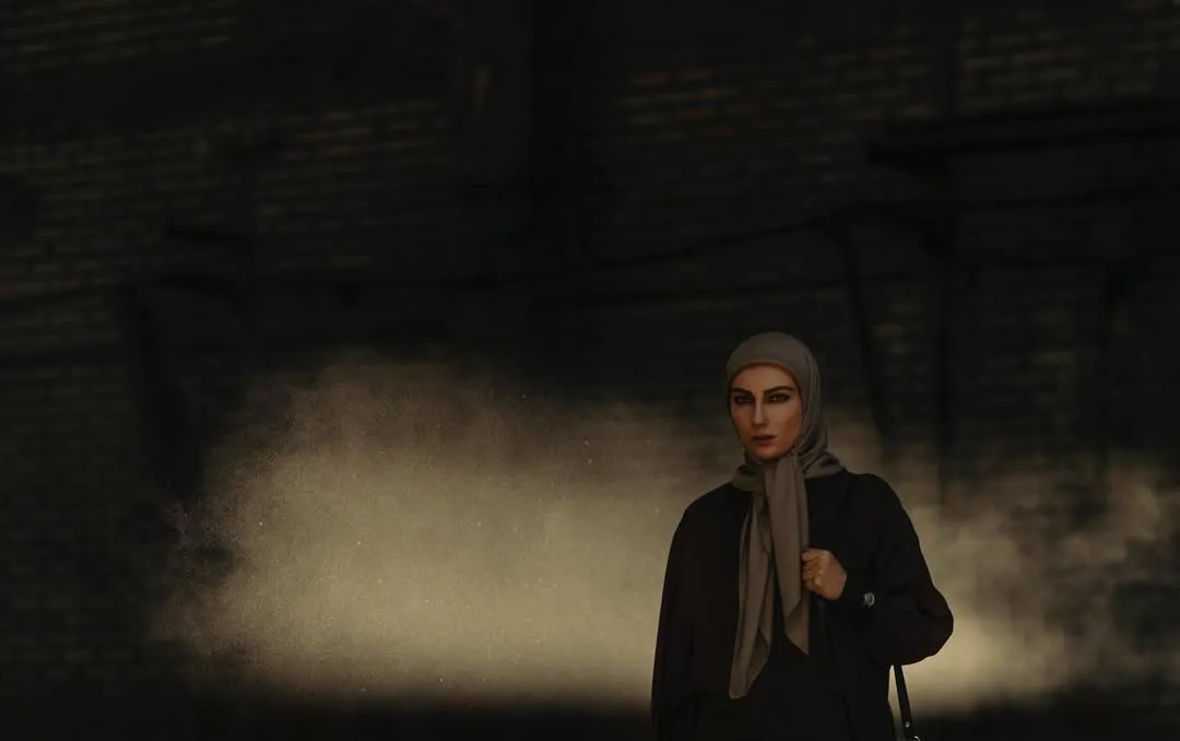 تصاویر محیا دهقانی از بازی در سریال دو نیمه ماه