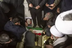 اولین عکس از مزار فرمانده شهید سپاه