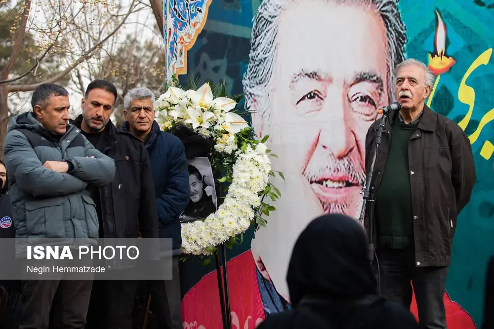 مراسم تشییع رضا رویگری