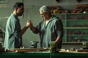 (عکس) مهدی پاکدل پای طناب دار