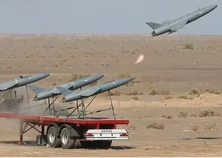 (ویدئو) حملات پهپادی ارتش ایران به واحد ۸۲۰۰ ارتش اسرائیل