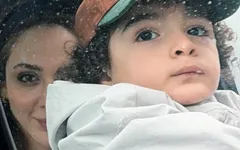 المیرا دهقانی با تصویری جدید از پسرش رونمایی کرد