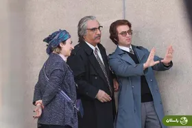 تصاویر دیده نشده از پشت صحنه تاسیان؛‌ تینا پاکروان، مهران مدیری، هوتن شکیبا، صابر ابر، بابک حمیدیان، مهسا حجازی