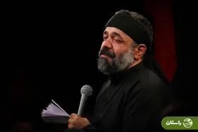 تصاویر نوحه‌خوانی محمود کریمی در محرم ۱۴۰۴ + ویدئو