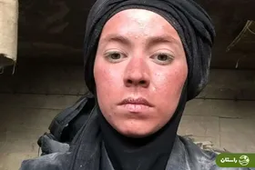 (عکس) استایل خاص نیلوفر رجایی‌فر بازیگر داعشی سریال پایتخت در بوشهر