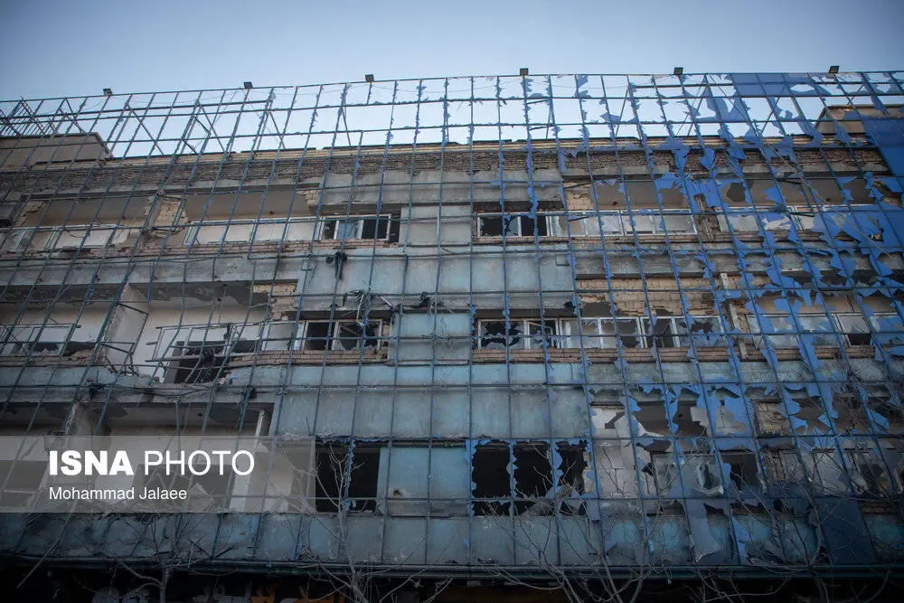 تصاویر حمله به تهران