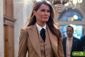 پوشش خبرساز ملانیا ترامپ در کنگره آمریکا و تمجید دونالد ترامپ از او + تصاویر