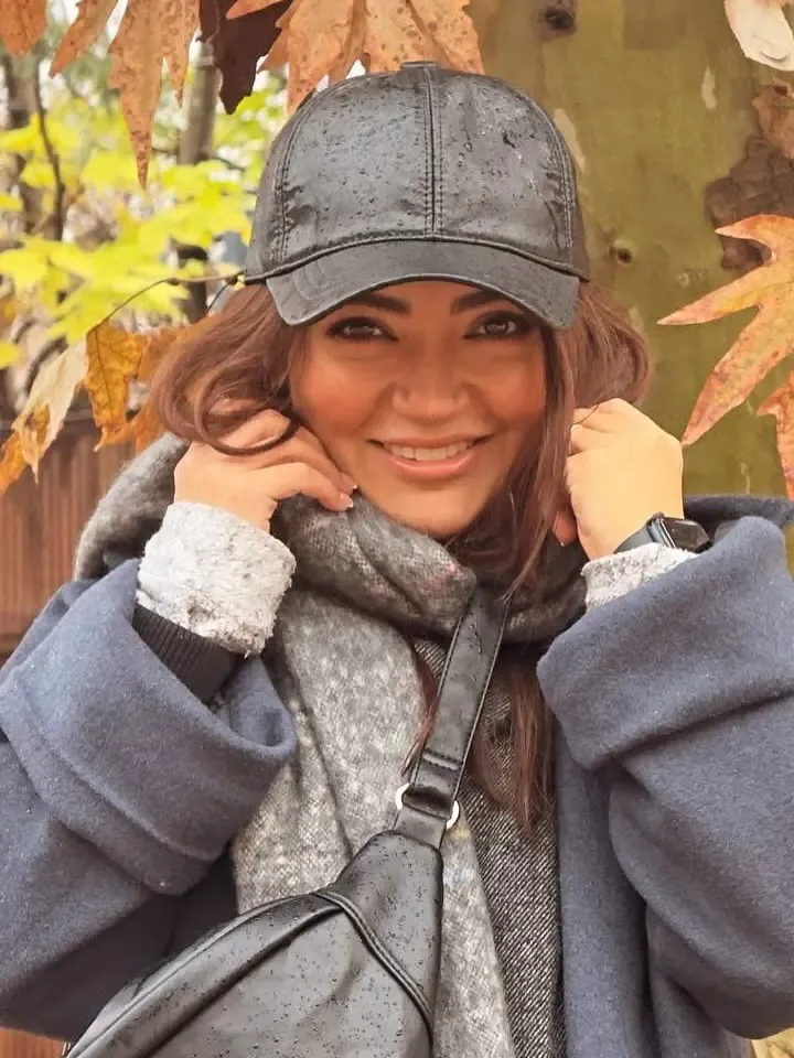 یلدا عباسی در استایل زمستانی