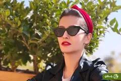 (عکس) پردیس احمدیه با ژست یوگا و استایل مشکی