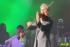 اجرای «ای ایران» توسط شادمهر عقیلی و دخترش ملینا در آمریکا + ویدئو