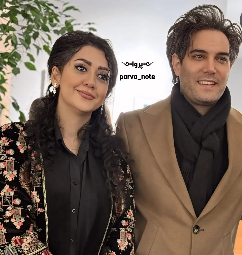 حضور بازیگران در نمایشگاه آثار نقاشی بهار نوروزپور و همسرش امیرعلی نبویان