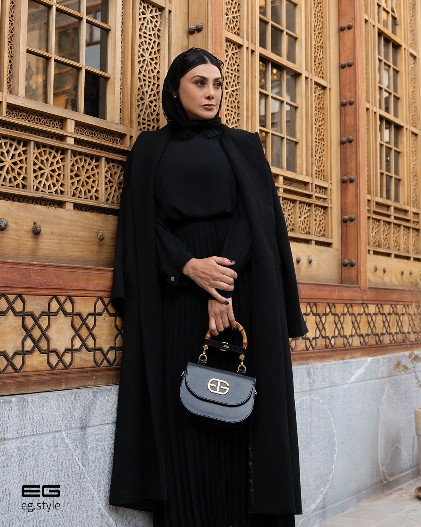 آزاده صمدی در اصفهان مدل شد