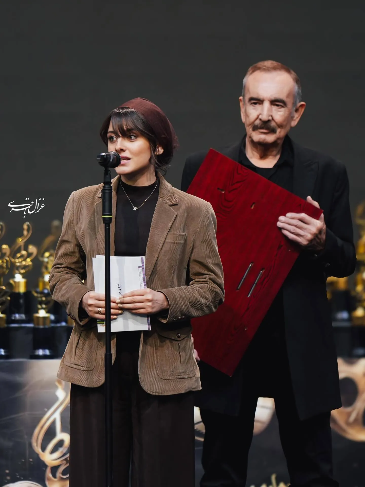 فاطمه مسعودی فر در جشن حافظ