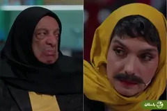 (ویدئو) عباس محبوب ۷۶ ساله در نقش دختر ۱۴ ساله الیکا عبدالرزاقی!