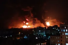 استاندار تهران: ۸۰ میلیون لیتر سوخت در مخازن منفجر شد