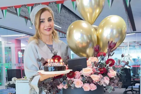 خوشگذرانی شبنم قلی خانی در حال‌وهوای کریسمسی دبی