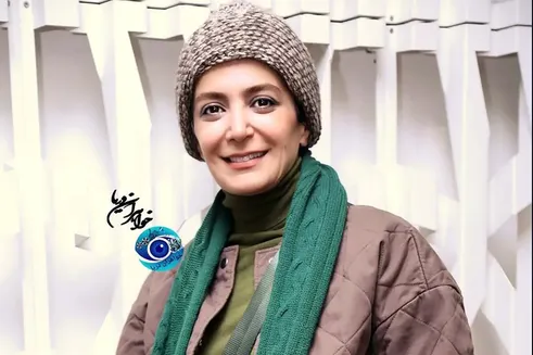 (عکس) استایل زمستانی الهام کردا در اکران «آن سوی حصارهای لاله‌زار»