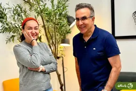 (عکس) «هانیه توسلی» در مطب پزشک ایرانی در کانادا