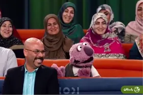 ویدئو | شباهت عجیب یکی از تماشاچیان برنامه ۱۰۰۱ به محمد بحرانی که سوژه جناب خان شد