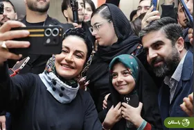 تصاویر | استقبال پرشور شیرازی‌ها از مریلا زارعی در اکران موسی کلیم‌الله